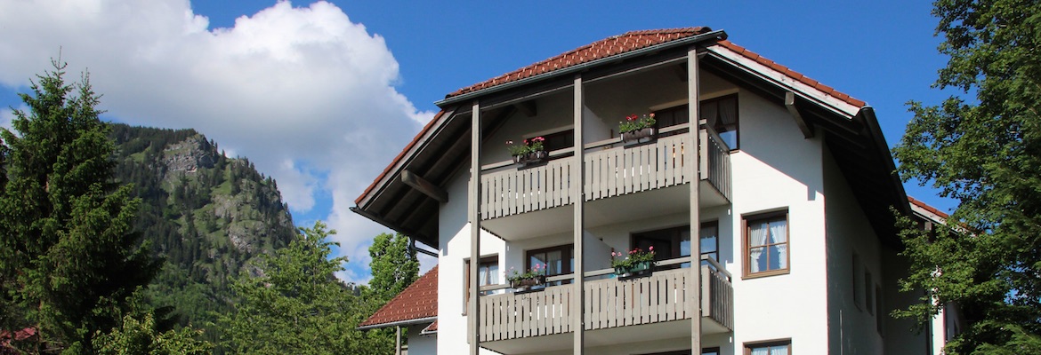 Ferienwohnung Allgäu Bad Hndelang - Ferienhaus Behrens im Sommer