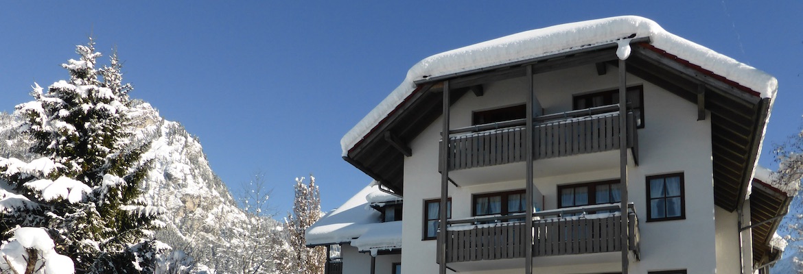 Ferienwohnung Allgäu Bad Hndelang - Ferienhaus Behrens im Winter